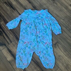 Angel Dear ruffle sleeve romper